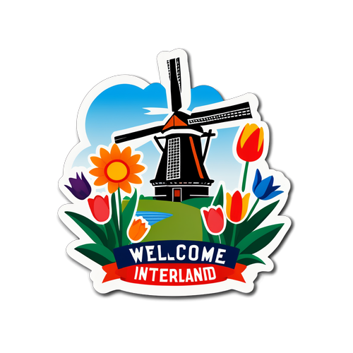 Welkom in Nederland: Een Sticker vol Cultuur