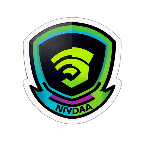 Sticker inspirat de Nvidia