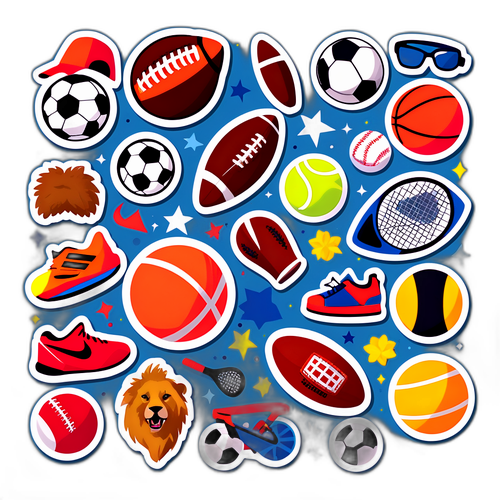 Totalsportek Sportágak Matrica