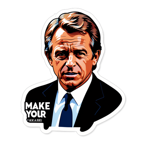 Make Your Voice Heard! - RFK Jr. Sticker