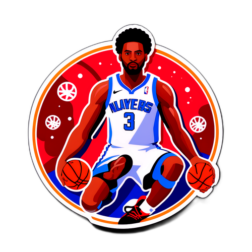 Disenyo ng Sticker na may Temang NBA Injury Report