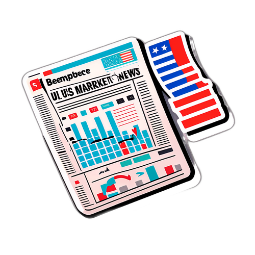 美股新聞貼紙