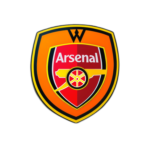 Эмблема Арсенала и Вулверхэмптона в виде спортивной медали