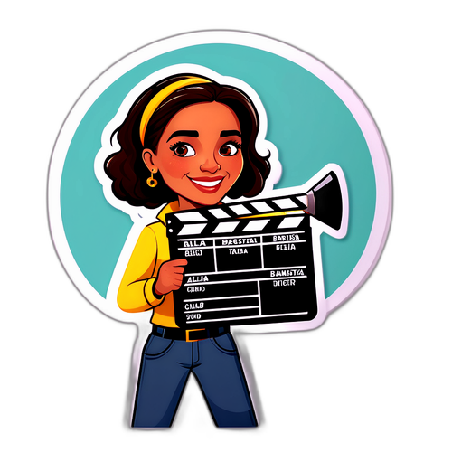 Alba Baptista di Set Filem