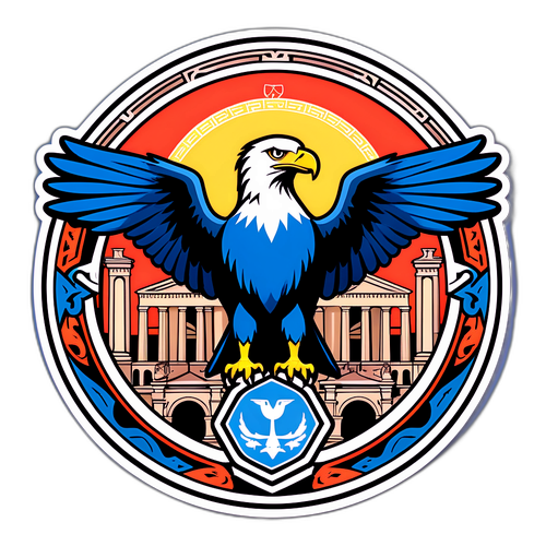 Sticker ya Lazio na Tai wa Kisasa