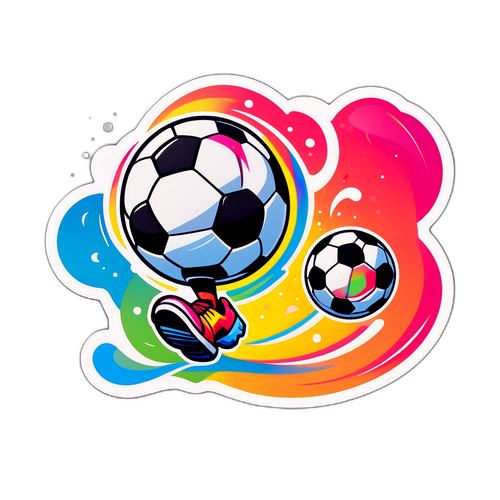 Legesyg cartoon fodboldspiller