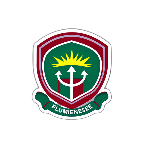 Fluminense Színek és Minták Matrica