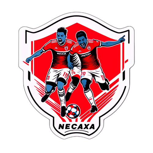Stiker Aksi Necaxa vs Atlanta United
