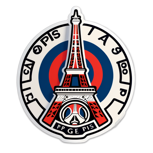 Emblem Bergaya PSG dengan Unsur Budaya Paris