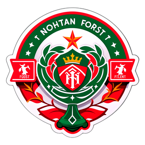 Desain Logo Nottingham Forest dan Ferencvaros