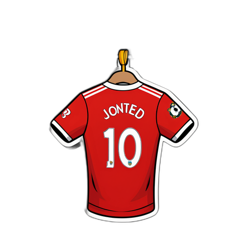 Manchester United Shirt Sticker