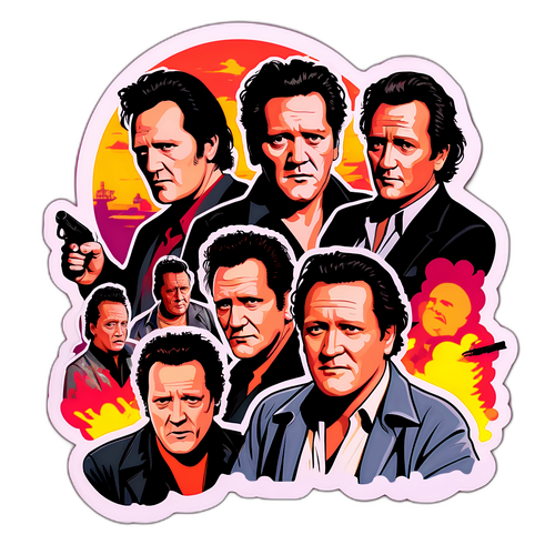 Montázs Michael Madsen ikonikus filmjeiből