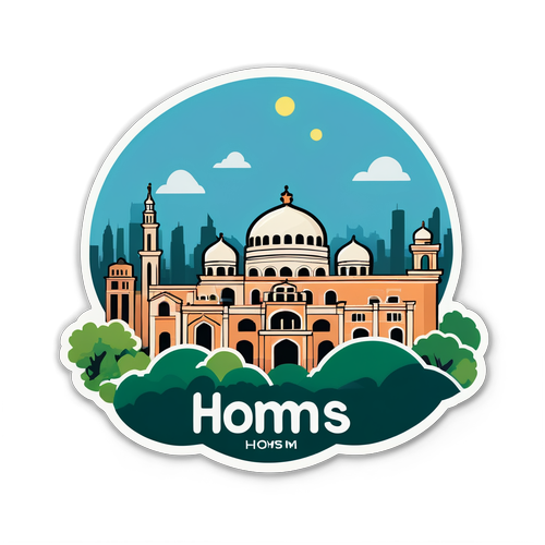 Homs Sticker med Positiv Vibe