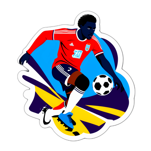 Desain Stiker Antoine Semenyo dalam Aksi