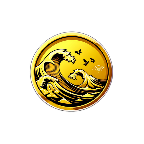 黃金期貨交易主題貼紙