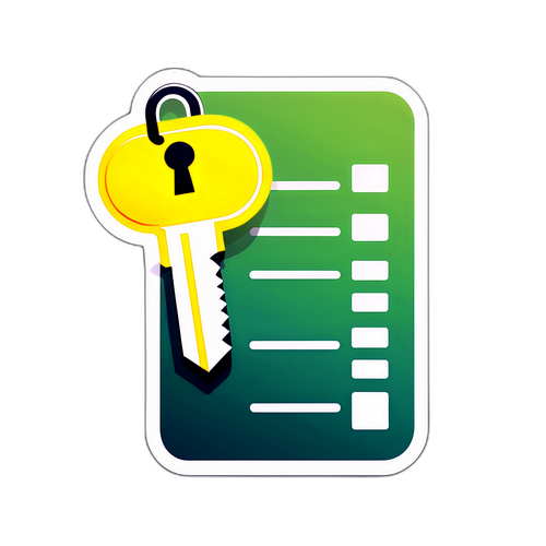 Luo-tarrat avainlistalla