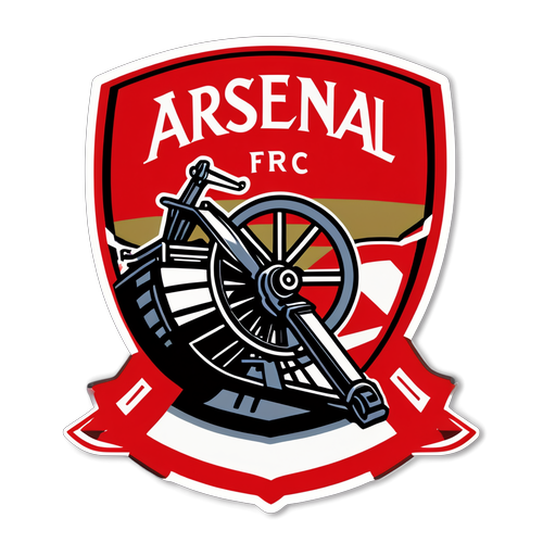 Uncover the Glory: A Timeless Arsenal FC Vintage Logo That Captures the Heart of Football!