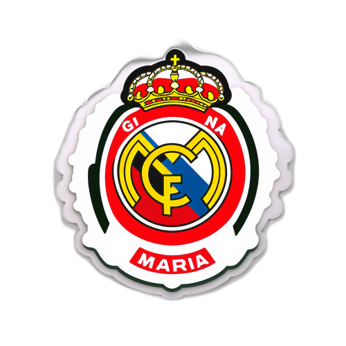 Sticker til Girona - Real Madrid kampdag
