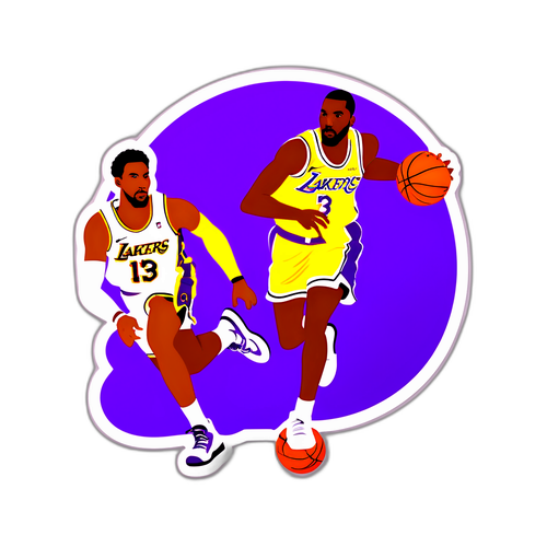 湖人球員動作貼紙