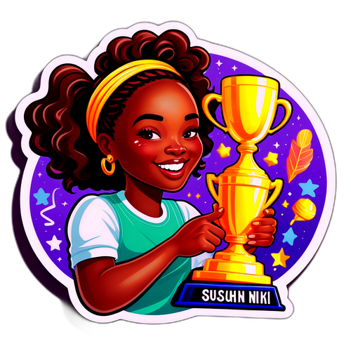 Sticker ya Kusisimua ya Susan Njoki