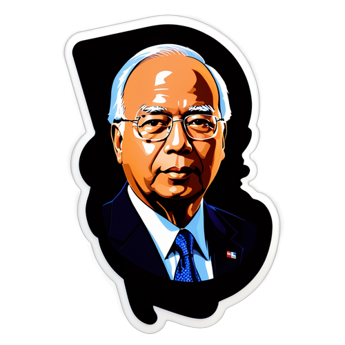 Silhouette Najib Razak