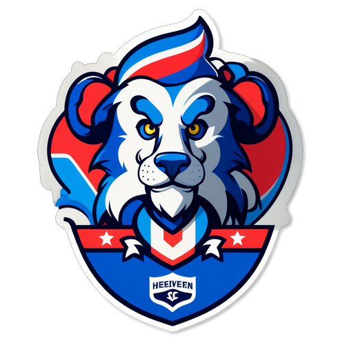 Kleurrijke Trots: SC Heerenveen Sticker