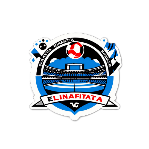 Sticker Fan Bola Sepak