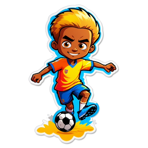 Stiker Ceria Savinho: Energi dan Kesenangan Sepak Bola dalam Genggaman!