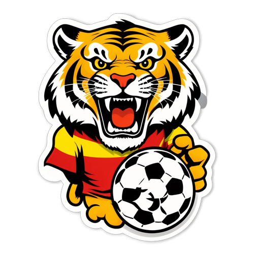 Harimau Garang Selangor FC: Sticker Penuh Semangat Untuk Peminat Bola Sepak!