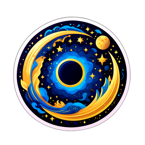 Magie vesmíru lunar eclipse