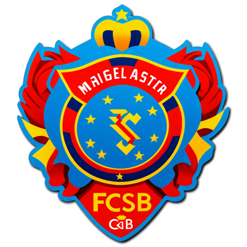 FCSB Futbol Kulübü Logo Sticker