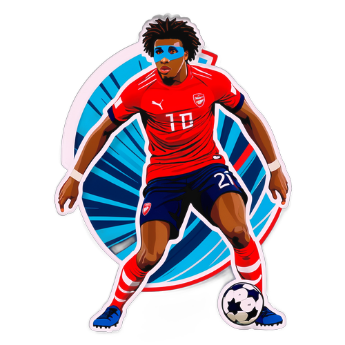 İwobi'nin Vuruş Anını Vurgulayan Tasarım