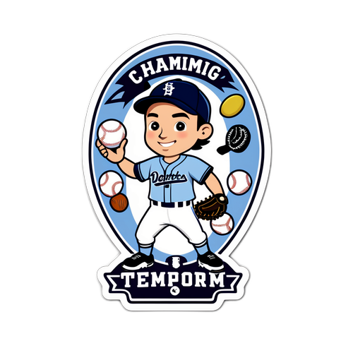 Charming Cade Horton Baseball Sticker