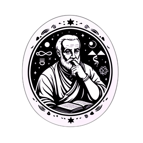 Autocolant inspirațional cu Gabriel Liiceanu