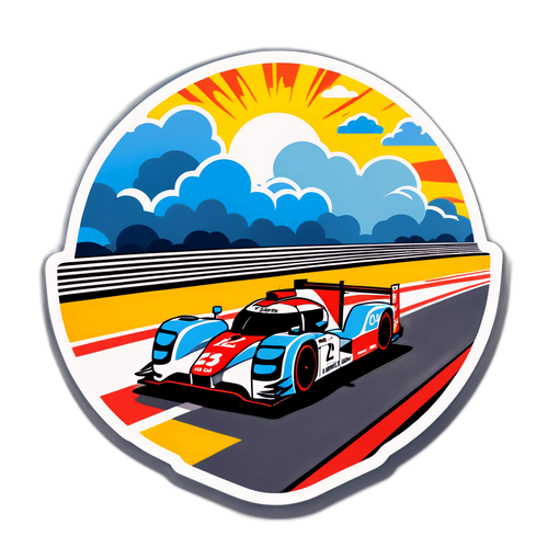 Le Mans 2025 Racing Sticker