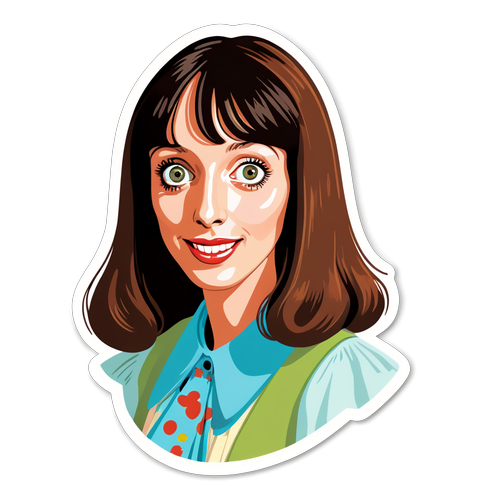 Keajaiban Nostalgia: Stiker Klasik Shelley Duvall yang Harus Dimiliki Setiap Penggemar Film!