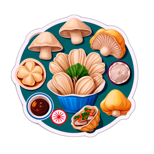 宜蘭美味小吃貼紙