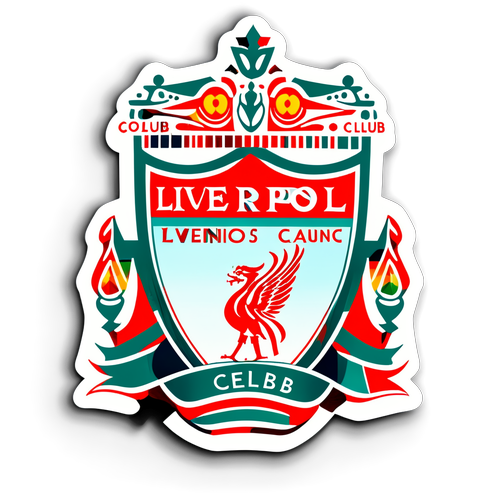 Abstracte Weergave van Liverpool's Legendarische Verdediging