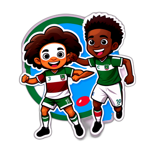 Spennende Fotballfans