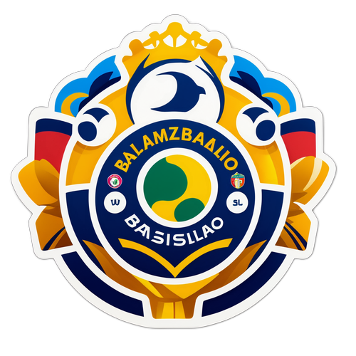 Calcomanía de Espíritu de Equipo Brasileirão