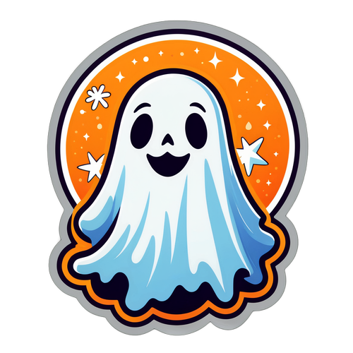 Ilustrasi Hantu Mesra Bertopeng