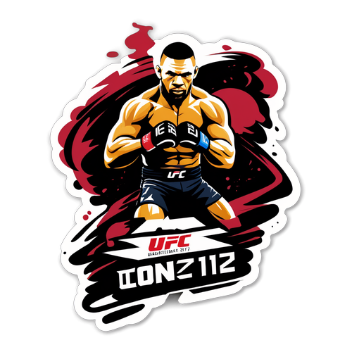 Autocollant UFC 317