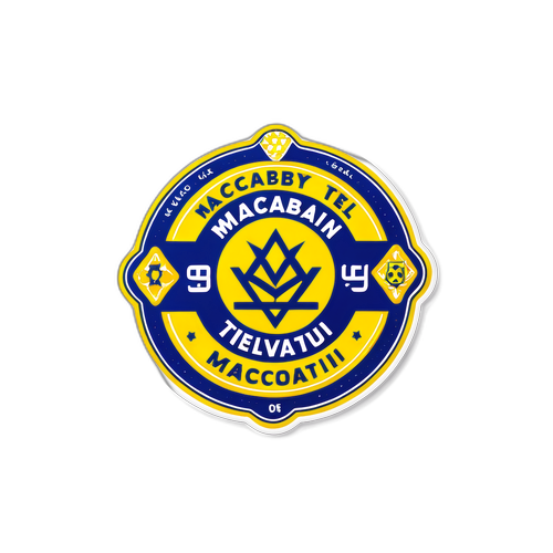 Maccabi Tel Aviv'in Tarihini ve Kültürünü Sembolize Eden Vintage Tasarım
