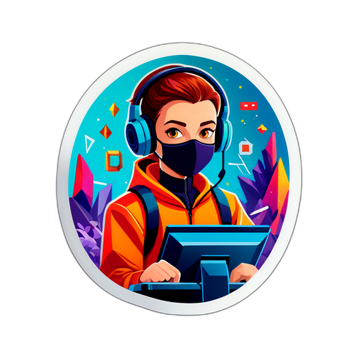 Futuristinen Pelikonsoli