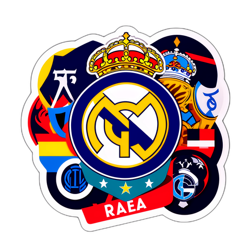 Koláž symbolů týmů Real Madrid a Pachuca