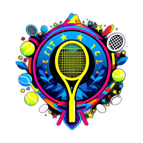 לוגו גמר ה-ATP בעיצוב אמנותי