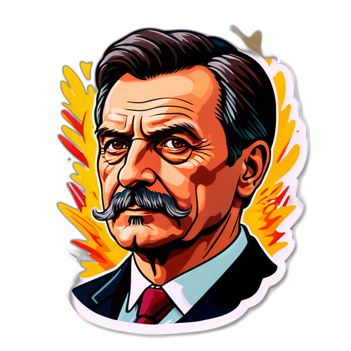 János Áder művészi portréja