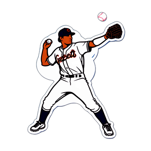 Garrett Crochet Fastball Sticker