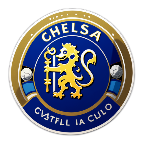 Bayangkan Nostalgia: Stiker Chelsea FC Dengan Sentuhan Bola Kuno!