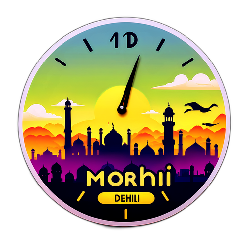 दिल्ली का सूर्योदय